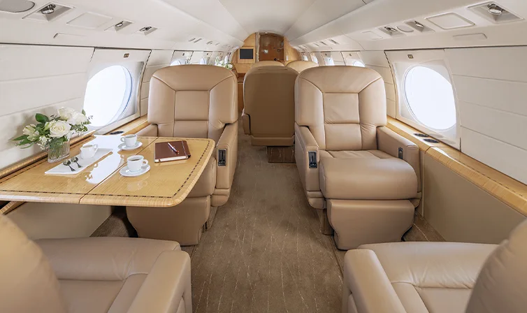 Gulfstream GIV Interior