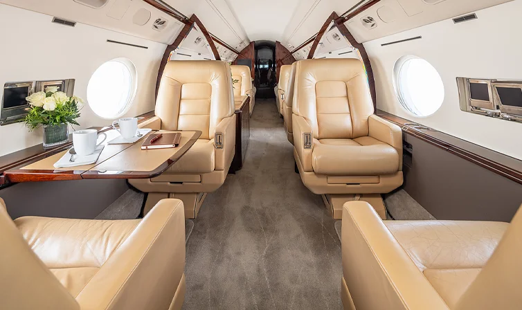 Gulfstream GIV-SP Interior