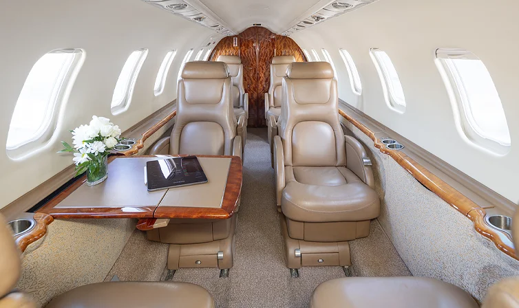 LearJet 45 Interior